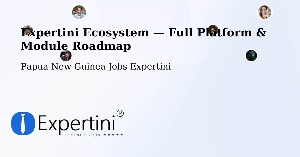 Expertini Ecosystem — Full Platform & Module Roadmap – Kiunga